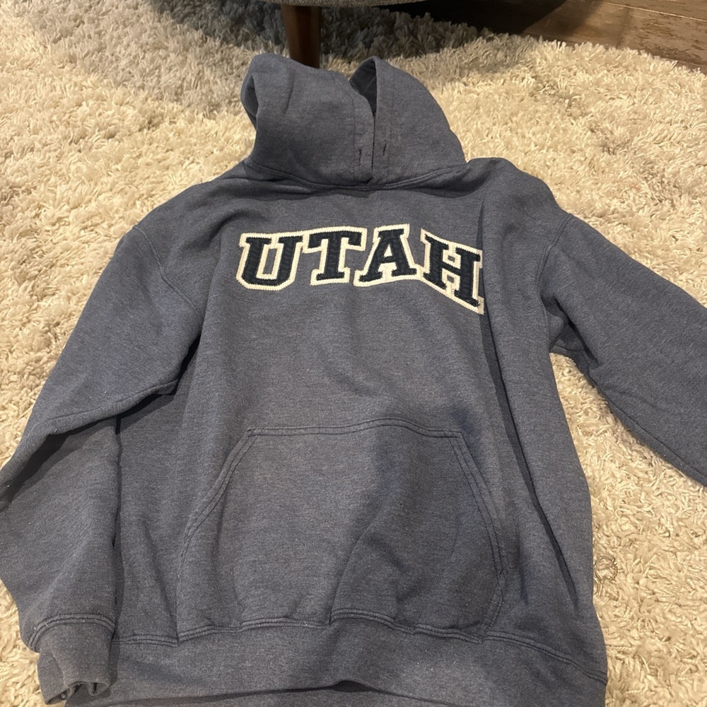 Gray Utah Hoodie